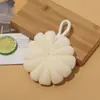 Esponja de Baño de Girasol Malla Suave Espuma Rica Duradera No Fácil de Desintegrar Flor de Baño para Fregar en el Baño del Hogar