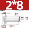 GB873 remache de aluminio cabeza plana grande remache semitubular cabeza semirredonda remache hueco cabeza redonda M2M2.5M3M4M5M6