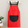Delantal Nuevo de Dibujos Animados para el Hogar Moda de Cocina Impermeable a Prueba de Aceite Anti-Manchas Ropa de Trabajo Linda Cubreoles de Cocina Delantal
