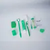 Fábrica de Produtos de Comércio Exterior Venda Direta Kit de Oito Peças para Higiene Bucal Adequado para Fio Dental, Escova de Dentes, Espelho Bucal, Kit Odontológico