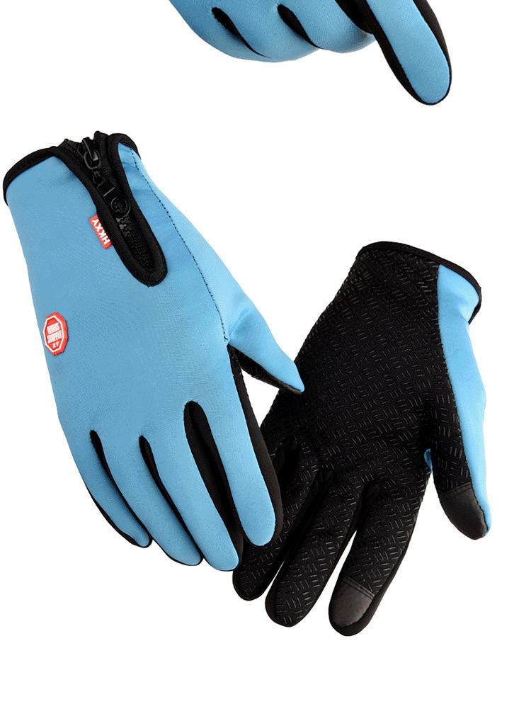 骑行手套保暖防水防风跨境专供触屏冬季户外滑雪手套