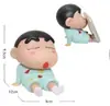 Suporte de Celular Preguiçoso de Anime Shin-chan Transfronteiriço Suporte de Celular Enfeites de Mesa Boneca Modelo de Mão Tendência
