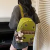 Mochila Escolar de Alto Diseño Estilo Coreano para Estudiantes de Secundaria y Preparatoria Femeninas, Mochila Ligera y Versátil para el Campus, Mochila de Viaje de Nicho de Moda