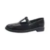 Zapatos planos retro Mary Jane para mujer 2026 nuevo otoño, zapatos de cuero pequeños de suela blanda, zapatos estilo hada para combinar con faldas, zapatos de corte bajo de una sola pieza