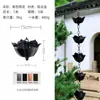 Corrente de Chuva Villa Cobre Púrpura Estilo Japonês Calha de Eaves Corrente de Drenagem Corrente Guia de Água para Pátio Corrente de Chuva Liga de Alumínio Calha de Chuva Calha