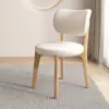 Silla de comedor de madera maciza nórdica para el hogar, restaurante, hotel, mesa de comedor, silla y taburete modernos minimalistas de la fábrica original