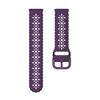 Adequado para Samsung watch6/5/4 pulseira de silicone em flor de ameixa Huawei watt4 pulseira esculpida oca 20/22mm
