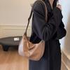 Bolsa de Grande Capacidade Bolsa Feminina 2025 Nova Tendência Casual Bolsa Tote Bolsa Transversal para Estudante Universitário Bolsa Dumpling