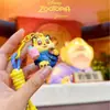 Venta Caliente Original Disney Zootopia Nick Judy Leopardo Policía Muñeco Llavero Colgante para Bolsa Mayoreo