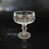 Copa de Postre Alta Estilo Europeo, Taza Creativa con Relieve para Té de la Tarde, Copa de Helado, Vaso para Bebidas Frías, Copa de Champagne