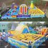 Novo Conjunto Combinado de Labirinto Inflável para Pista de Obstáculos Infantil ao Ar Livre Feito de PVC, Brinquedos Infláveis, Grande Quantidade, Preço Favorável