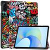Para HONOR Pad X9 Funda de Cuero Plana Glory X8 Pro 11.5 Pulgadas Funda de Cuero Plana Plegable en Tres