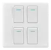 Interruptor conmutador Bo Wang S10 tipo 86 unipolar doble control proyecto de comercio exterior Sudeste Asiático África Medio Oriente exportación