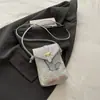 Bolsas Femininas Transfronteiriças 2026 Novo Modelo Novo Estilo Chinês Bolsa para Celular Bolsa de Ombro Bordada Bolsa Transversal de Nicho Carteira de Moedas Leve