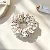 Goma para coleta de alta elasticidad estilo Hong Kong con estampado de cuadros y leopardo, Diadema para atar el cabello, Suministro al por mayor, Directo del fabricante