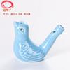 Venta Directa de Fábrica Wholesale Silbato de Cerámica Estilo Nuevo con Cuerda Silbato de Pájaro Acuático Juguetes para Niños Colgante de Ocarina para Zona Escénica Puesto