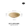 Cuenco de Cerámica Cocida en Horno Estilo Montaña con Pie Puntiagudo Verde del Fabricante, Cuenco para Verduras Doméstico, Cuenco para Sopa, Cuenco Individual para Comer, Vajilla de Cerámica de Alto Valor