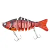 Há um Relatório de Teste para uma Isca de Pesca Realista de 7 Seções, Afundante, 10cm, 16g, Isca Dura Multiseção para Pesca, Atacado de Equipamentos de Pesca