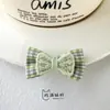 Estilo Primavera Tela a Rayas Cuadros Encaje Accesorios de Lazo DIY Bolso Zapato Flor Sombrero Accesorios Ropa Accesorios