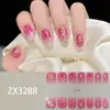ZX Estéreo Impermeable Esmalte de Uñas en Gel Sin Horneado Película Adhesivo Completo Estilo Simple Manicura Avanzada Papel de Película Adhesivo para Uñas Venta al por Mayor