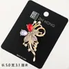 Elegante broche floral para vestidos, trajes y abrigos, pasador versátil para fiestas y uso diario, un accesorio elegante para mamá o la mejor amiga