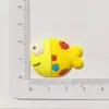 Peces Tropicales Marinos Accesorios de Goma Suave Funda para Teléfono Móvil DIY Pegatina para Vaso de Agua Pez Pequeño PVC Refrigerador Zapatos Flor Ropa Bolsa Accesorios