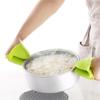 Bang Park Cozinha Micro-ondas Forno Caçarola Alta Temperatura Pinça Anti-queimadura Bandeja de Isolamento Térmico Luvas Silicone Grau Alimentício Espessado