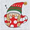5d Diamante Desenho Cross Border Crianças Desenho Animado Papai Noel Boneco de Neve Bonito DIY Diamante Adesivo Tamanho Diamante
