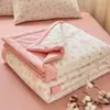 Edição Nova Classe A para Maternidade e Infância Edição Classe A Colcha de Verão em Gaze de Camada Dupla Leve como Nuvem Colcha de Algodão com Estampas Frescas Colcha Refrescante de Verão Colcha para Ar Condicionado