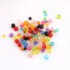 6mm Acrílico Transparente Multifacetado Contas Soltas Contas de Canto DIY Feito à Mão Pulseira Caseira Colar Joias com Contas Material Acessórios