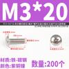 Tornillos de Cabeza Plana Cruzada Niquelados Tm con Cabeza Pan Grande y Cabeza Paraguas M2 M2.5 M3 M4 M5 M6 M8 Sujetadores, Calidad Grado a