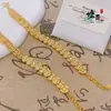 Pulsera de Dinero Hueca con Diamantes Completos Estilo Vintage de Moda para Mujer, Joyería Exquisita de Nicho de Lujo Ligero de Gama Alta