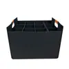 Bolsa Grande de Fieltro Roja para Vino Cruzada Bolso de Mano de Fieltro Bolsa de Almacenamiento para Regalo de Vino del Festival de Primavera Caja de Regalo Gruesa para Vino Tinto