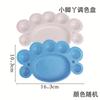 Paleta mayoreo arte acuarela pintura china gouache plato de pintura paleta elíptica de tres líneas caja de color para niños