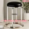 Banqueta para Mesa de Jantar 45cm, Banqueta Alta Redonda Empilhável de Aço Inoxidável Comercial, Banqueta Quadrada, Banqueta de Ferro Reforçada, Conjunto de Banquetas, Banqueta Redonda Doméstica