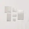 Acero Inoxidable 304 Pieza de Sellado Tapa Cuadrada para Tubo Soldado Tapa Decorativa Cuadrada Pieza de Tapa Cuadrada Tapón de Extremo de Tubo Junta