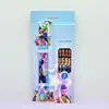 Popular Comercio Exterior K-Pop Demon Slayer Grupo de Chicas Lápiz de Madera Regla Recta Set de Papelería para Estudiantes Cazadores de Demonios