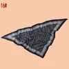 Novo Estilo Lenço Triangular de Sarja Feminino com Estampa de Bolinhas Redondas, Xale de Proteção Solar para Viagem, Fábrica Fornecedora no Atacado