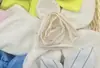 Elástico de Cabelo Listrado Dupla Camada Retro Estilo Coreano com Toque de Luxo, Adequado para o Dia a Dia, Elegante Rabo de Cavalo Acessório de Cabelo Scrunchie de Primavera