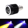 Holofote de Lente LED para Motocicleta de Alto Brilho Amarelo Branco Azul Luz Longa e Curta Holofote Integrado Farol de Motocicleta Pavimentação
