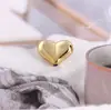 Chapado en UV sin rayones perforación corazón de amor pedo corazón acrílico agujero vertical cadena de teléfono móvil pulsera accesorios de joyería diy