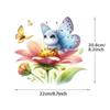 Suministro transfronterizo de abejas, mariposas, flores, impresión por transferencia térmica, estampación en caliente de Kirkpatrick, grandes cantidades en stock, pequeñas imágenes frescas de estampación en caliente entregadas el mismo día