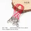 Lanyard para Celular com Fecho de Lagosta Colorido Materiais para Acessórios Artesanais DIY Joias Pingente de Boneca Fivela de Cinta