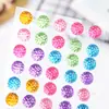 Pegatinas de gemas se pueden fijar pegatinas acrílicas para teléfono móvil creativas diy Perla dibujos animados infantiles color flor Pegatinas de Perla Diamante