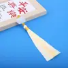 Jade Blanco Dos Tonos Borla DIY Hecho a Mano Instrumento Musical Flecos Adorno Hanfu Estilo Chino Colgante Borla Accesorio