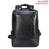 Chao Niu New Business Commuter mochila de couro genuíno leve camada superior Cowhide 15,6 polegadas computador Bag Mochila para homens