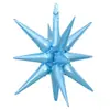 Amazon nuevo globo de película de aluminio con luz de estrella explosiva 4D de una pieza forma de gota de agua Decoración para fiesta de cumpleaños