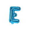 Nuevo Globo de Aluminio con Letra Versión Inglesa Americana de 40 pulgadas Decoración Creativa para Arreglo de Cumpleaños Globo de A-Z Venta al por Mayor Transfronteriza
