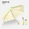 Baodini 50% de Desconto Fivela Anel Portátil Cápsula Guarda-Sol Protetor Solar Anti-UV Guarda-Sol Compacto para Mulheres para Verão e Chuva