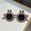 Gafas de Sol Polarizadas con Orejas de Conejo para Niños Gafas de Sol de Silicona con Dibujos Animados Gafas Lindas para Niños y Niñas Color Caron de Coche Bmw